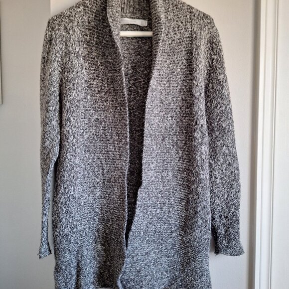 Simon's Contemporain Knit Cotton Blend Cardigan - Picture 1 of 5